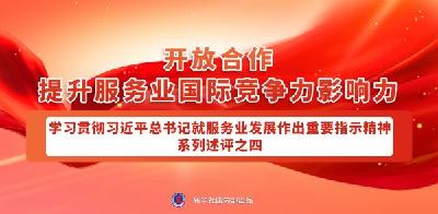 深入学习领会总书记对服务业发展的指引