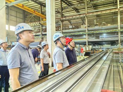 郝胜勇调研重点企业“双过半”情况 主动协调服务 科学合理调度 全力帮助企业实现“双过半”