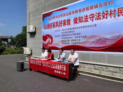 我市积极开展《中华人民共和国反有组织犯罪法》宣传