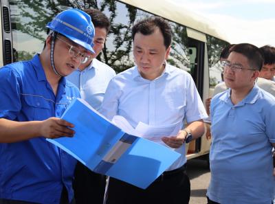 孙辄调研氢能项目推进情况