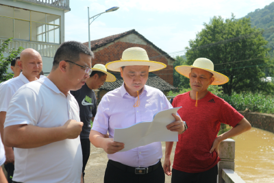 市领导分赴各乡镇督导检查防汛救灾工作 落实各项措施 确保安全度汛