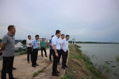 孙辄调研检查防汛备汛和项目建设工作 抓实抓细防汛备汛各项工作 强化服务加快推进项目建设