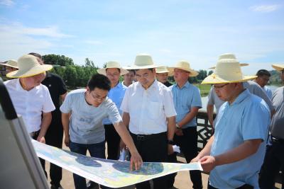 郝胜勇调研全市重大基础设施项目建设工作