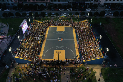 【保持“拼抢实”·奋进“五十强” 聚焦八大行动之乡村振兴】茗山乡“村BA”：方寸球场尽显乡村活力