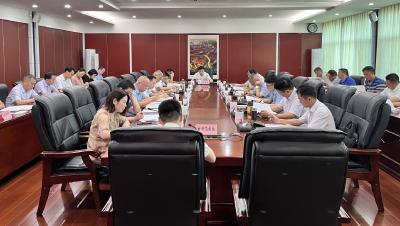 郝胜勇主持召开推进美好环境与幸福生活共同缔造工作专题会议