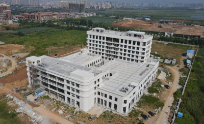 【保持“拼抢实”·奋进“五十强” 聚焦八大行动之项目建设】已完成总工程量的85％ 睿康（大冶）骨科医院预计元旦投入使用