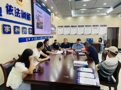 “一心三室”推进非警务矛盾纠纷分流化解工作