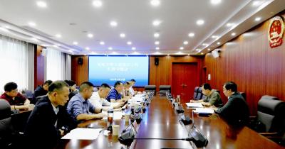 我市召开下曹大道建设工程汇报专题会