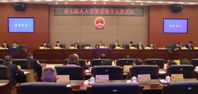 市七届人大常委会第十七次会议召开