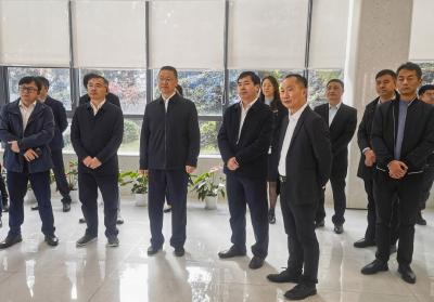 嘉兴市秀洲区党政代表团来我市考察