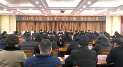 2024年市安委会第一次全体会议召开 落实落细各项安全生产措施 确保人民群众生命财产安全