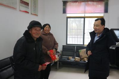 孙辄开展春节前走访慰问活动 岁末寒冬送温暖 浓浓关怀沁人心