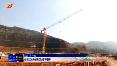 省能源局来我市调研