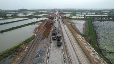 锦冶线旧路提升改造提前完工 武汉新城至黄石新港快速通道（大冶段）项目稳步推进