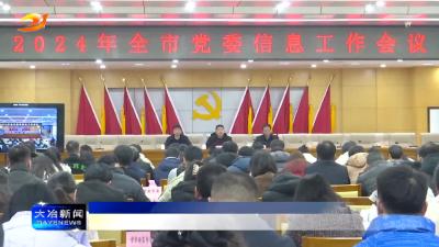 全市党委信息工作会议召开