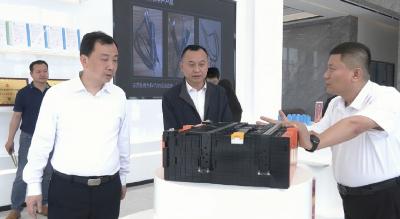 孙辄调研工业企业生产工作