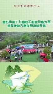 黄石市第十七届职工职业技能大赛茶业技能大赛在殷祖镇开幕