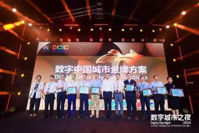 我市摘得第七届数字中国典型案例金奖