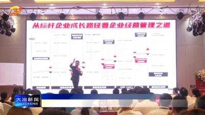 市工商联举办向标杆学增长系统培训班