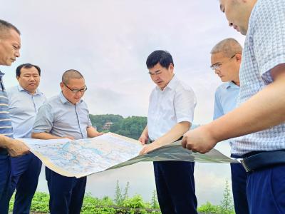郝胜勇督导检查防汛备汛工作