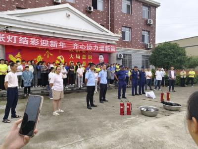 殷祖镇：强化应急演练 畅通生命通道 　