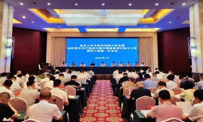 全市上半年经济形势分析会暨当好黄石市打造武汉都市圈重要增长极主力军领导小组第一次会议召开