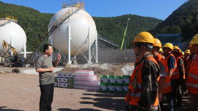 孙辄调研督导防汛抗旱、农村饮水、未成年人防溺水、重点项目建设工作