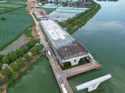 【直达基层·聚焦十件实事】现浇梁施工全部完成 东风路西延道路工程项目迎来建设节点