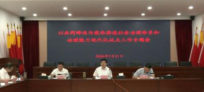 【大美大冶 共同缔造】我市召开以共同缔造为载体推进社会治理体系和治理能力现代化试点工作第十二次专题会 厘清权责清单 健全体制机制 确保试点工作取得新成效