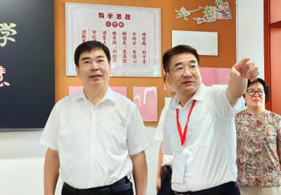 郝胜勇宣讲党的二十届三中全会精神并调研秋季开学和教联体建设工作