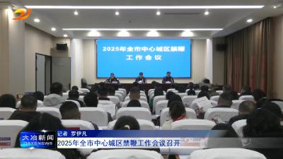 2025年全市中心城区禁鞭工作会议召开