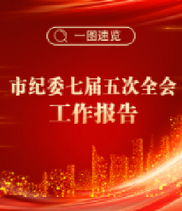 一图速览市纪委七届五次全会工作报告
