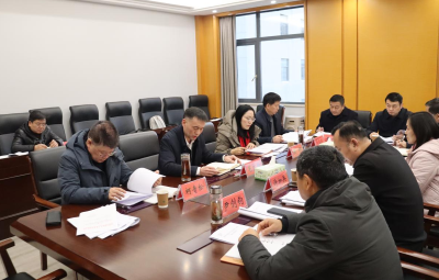 市人大常委会党组召开2024年度民主生活会