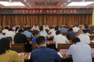 2025年市安委会第二次全体（扩大）会议召开 抓好安全防范和隐患整改 坚决守牢安全生产底线