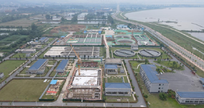 【聚焦支点建设·聚力五大攻坚 品质提升】治污提速！大箕铺镇污水处理厂二期进入收尾阶段