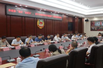 市政协召开专题议政性常委会会议 做好“加减法” 推动老城区提升品质
