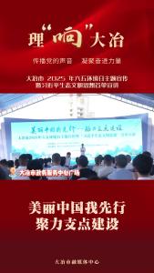大冶市 2025 年六五环境日主题宣传暨首单宣讲