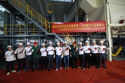 【聚焦支点建设·聚力五大攻坚 工业振兴】数据互联、AI把关、精准控能 华兴DY6号炉“智变”升级点燃智造引擎
