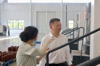 潘小进调研高新区部分重点企业 主动靠前服务落实惠企政策 为企业稳健发展注入新活力