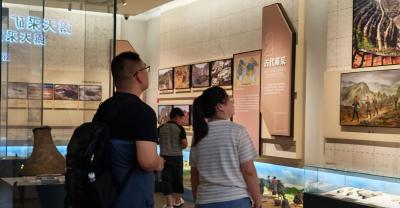 【聚焦支点建设·聚力五大攻坚 文化创新】双向奔赴 江苏游客打卡铜绿山古铜矿遗址博物馆