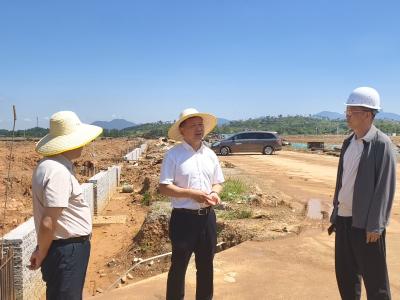 潘小进调研高新区部分重点项目建设工作 统筹协调靠前服务 有力有序推进项目建设