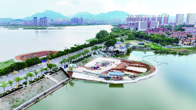 “四箭齐发” 保安湖大冶湖治理工程建设按下“加速键”