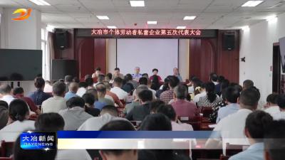 市个体劳动者私营企业协会换届