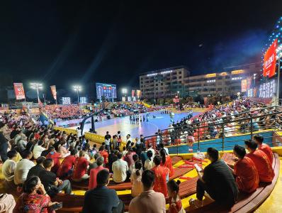 百强县篮球联赛第五轮开赛