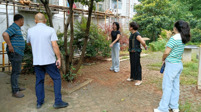 冶勘花园小区旧改工作如何开展？ 社区干部挨家挨户上门听民声