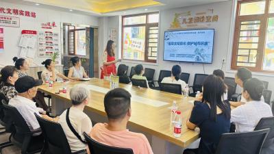 线上线下宣传 倡导文明祭祀