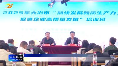 专题培训赋能新质生产力发展
