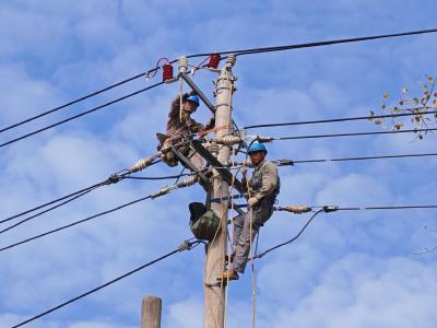 金湖供电所筑牢“电力生命线”