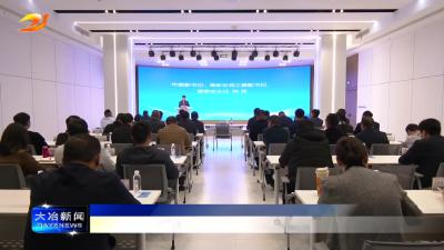 大冶湖高新区2025年电子信息产业高质量发展工作推进会召开