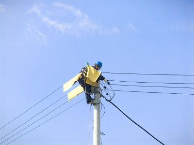 整治“飞线”扮靓梅山